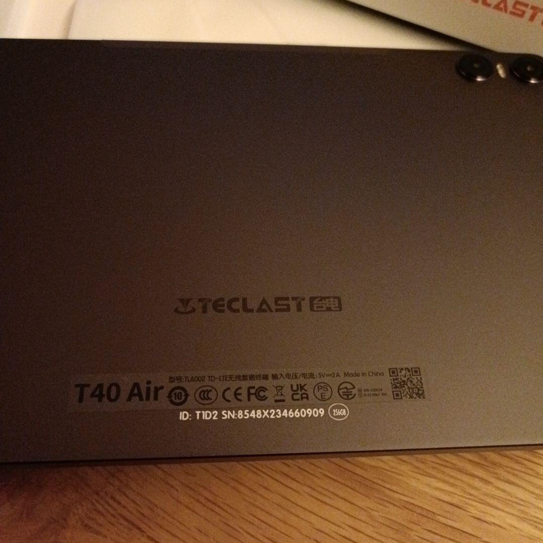 TECLAST T40 Air タブレット 10.4インチ 欠品なし
