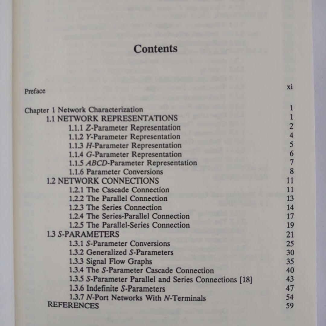 洋書 Microwave and RF Circuits Analysis