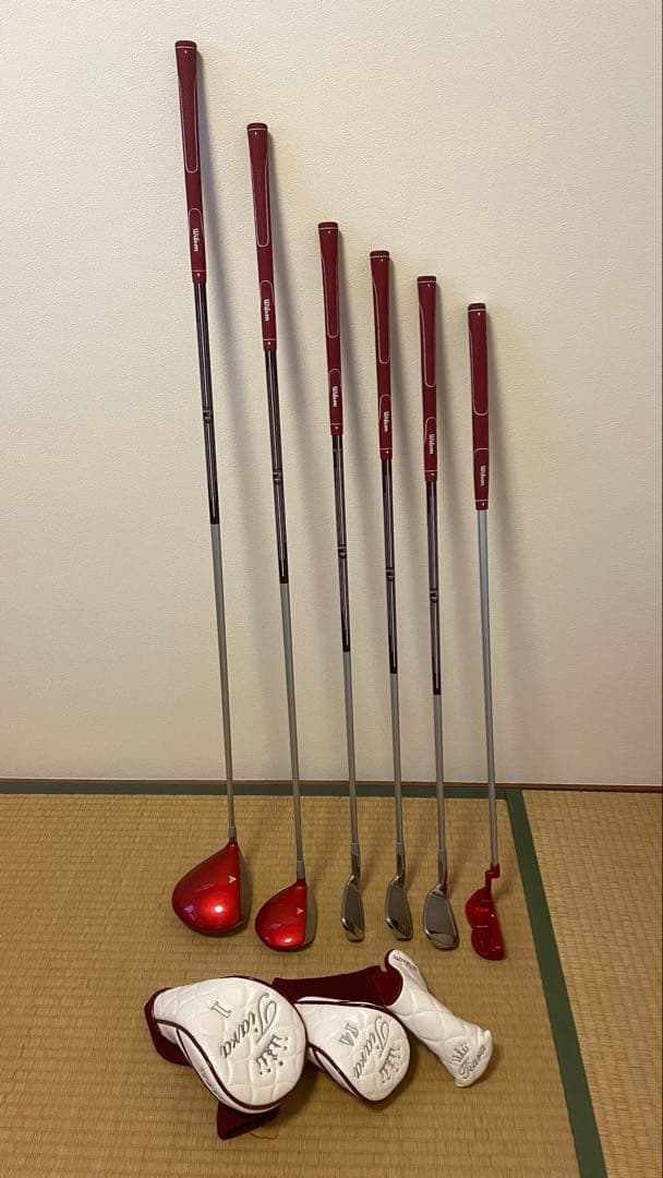 【Wilson】レディースクラブセット【1W.4W.PT】