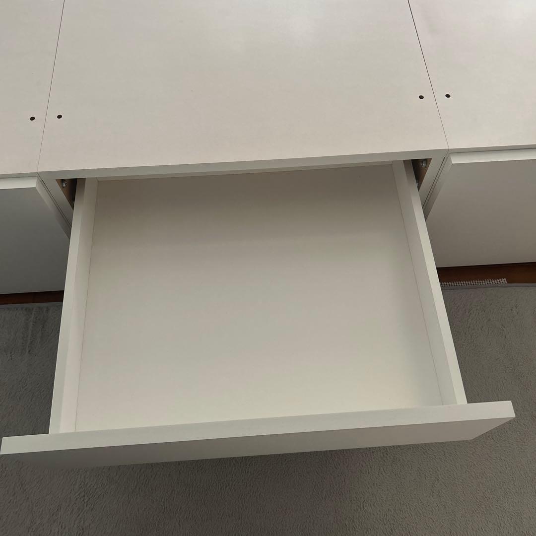 本日限定お値下げ　送料込　ニトリ　大容量収納　シングルベッドフレーム ホワイト