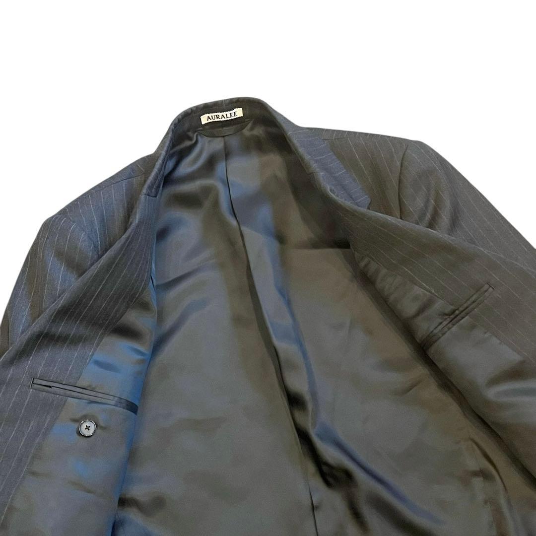 AURALEE 25AW BLUEFACED WOOL JACKET ジャケット