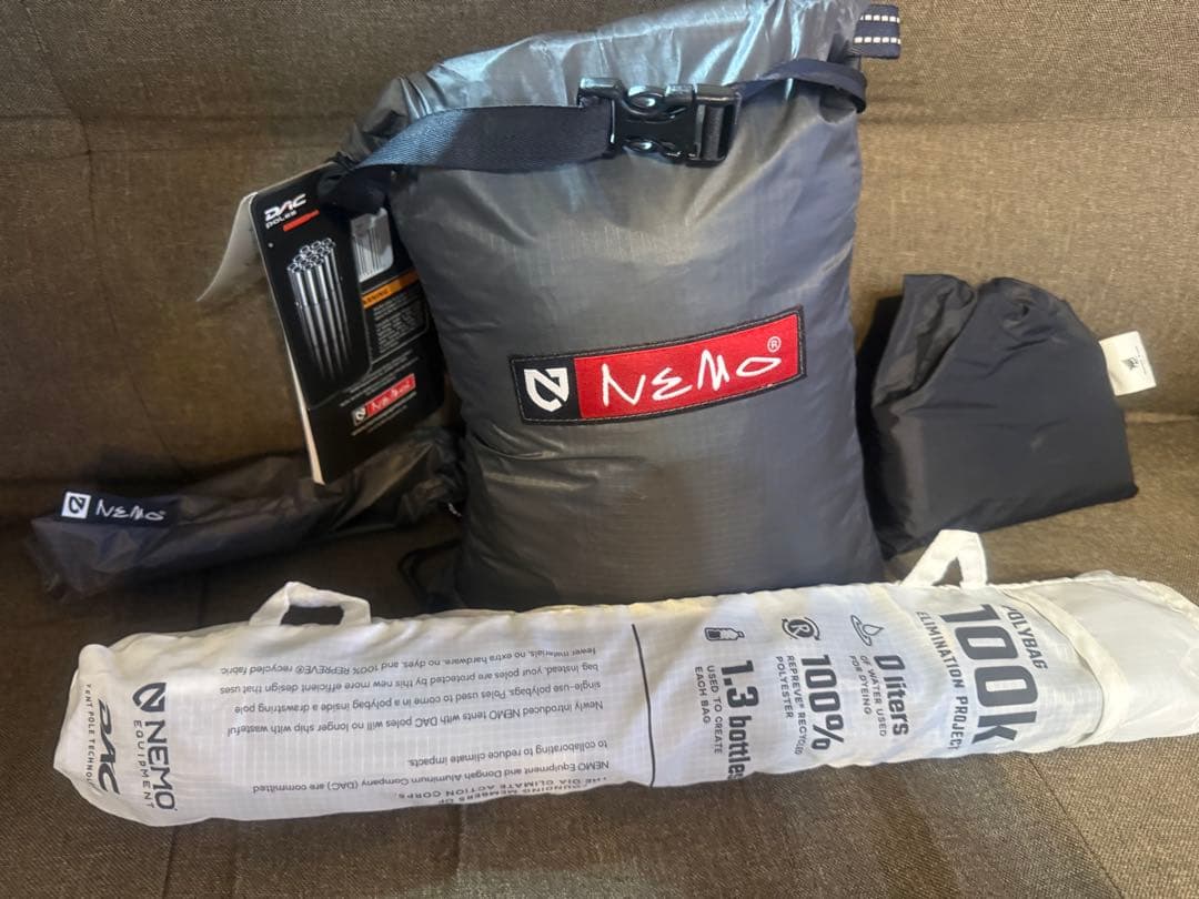 ニーモ　タニNEMO TANI 2P山岳テント 緑色 未使用品