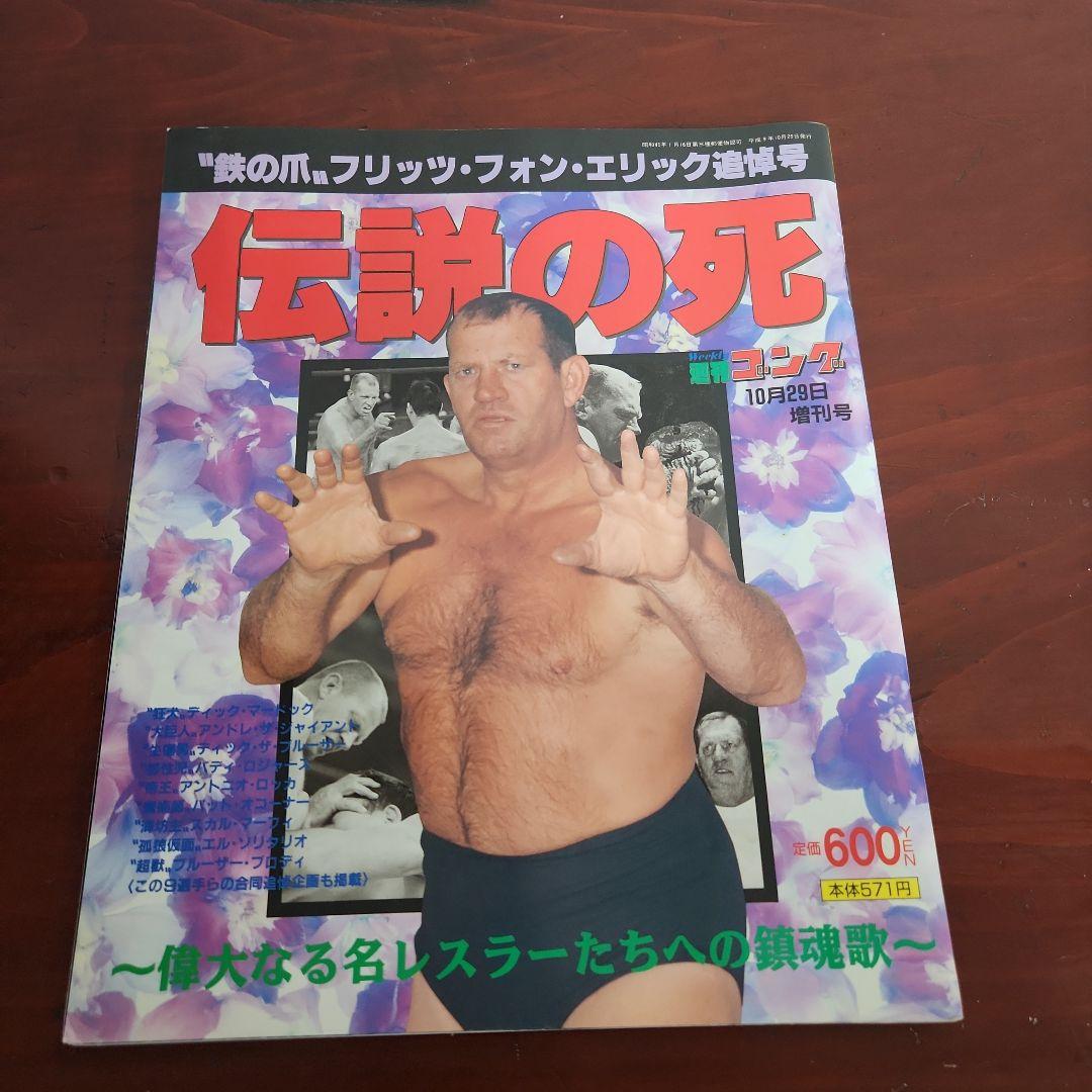 プロレスファン必見　雑誌 プロレス夢のオールスター戦