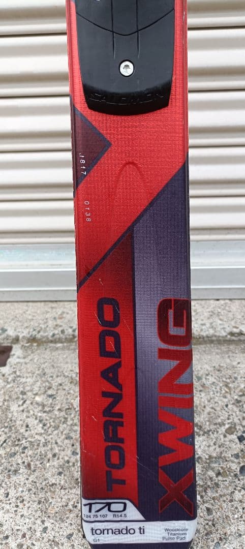 サロモン海外モデルトルネードWウィング170cm