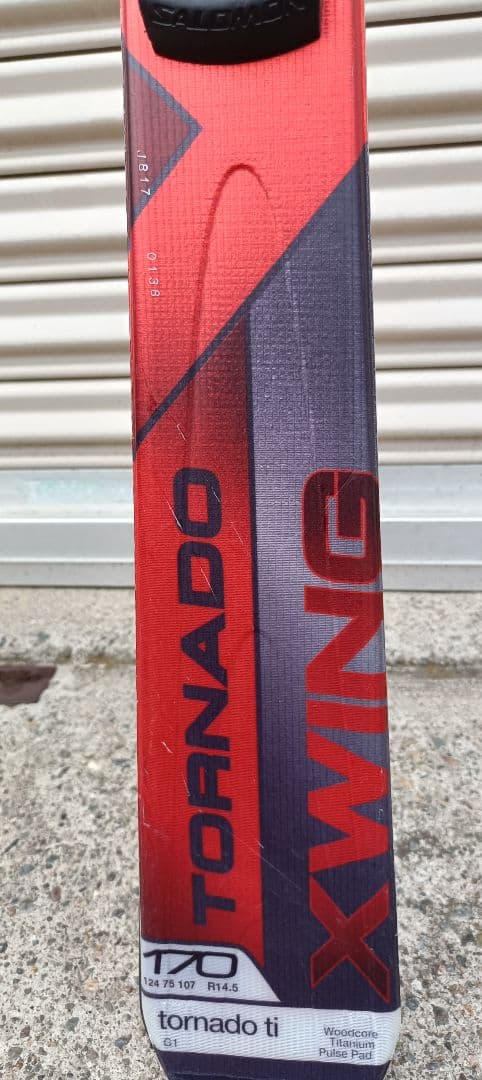 サロモン海外モデルトルネードWウィング170cm