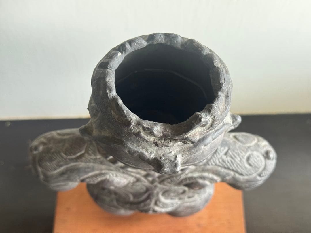 遮光器土偶 土偶 高さ27cm 明古堂 花瓶