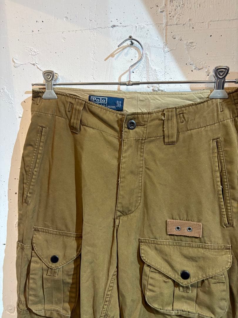 90s Ralph Lauren カーゴパンツ　ギミック　古着　ミリタリー