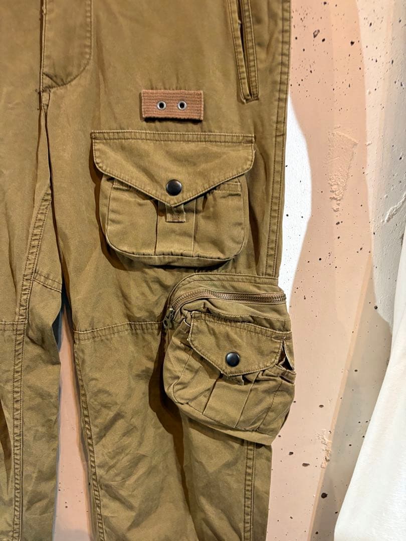 90s Ralph Lauren カーゴパンツ　ギミック　古着　ミリタリー