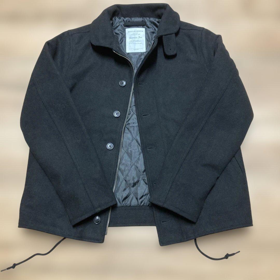 ヒューストン WAIPER別注 メルトン N-1デッキジャケット【WP11】