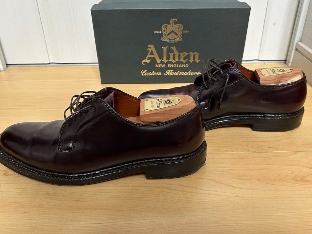 オールデン Alden 990 バーガンディコードバン 9D IGビームス購入