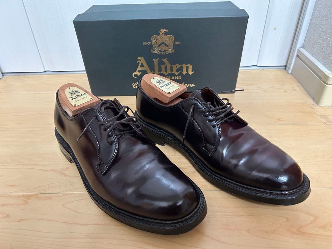 オールデン Alden 990 バーガンディコードバン 9D IGビームス購入
