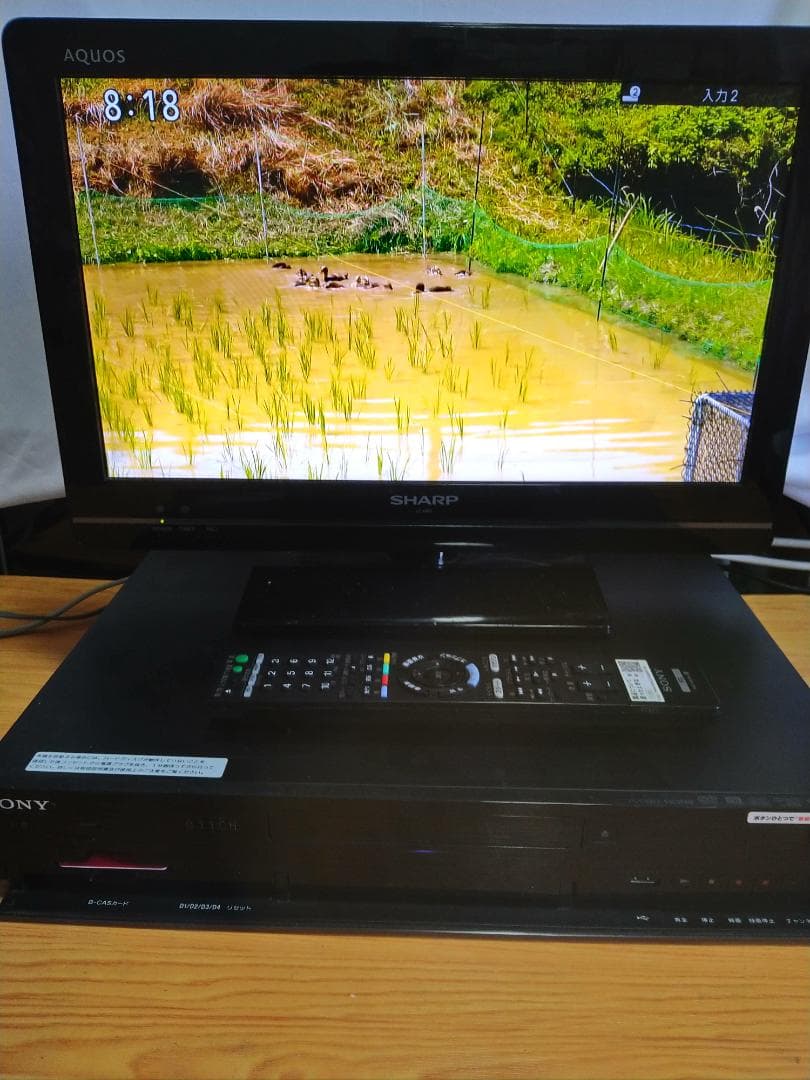 【1点限定】SONY ブルーレイレコーダー BDZ-RX50 2TB換装