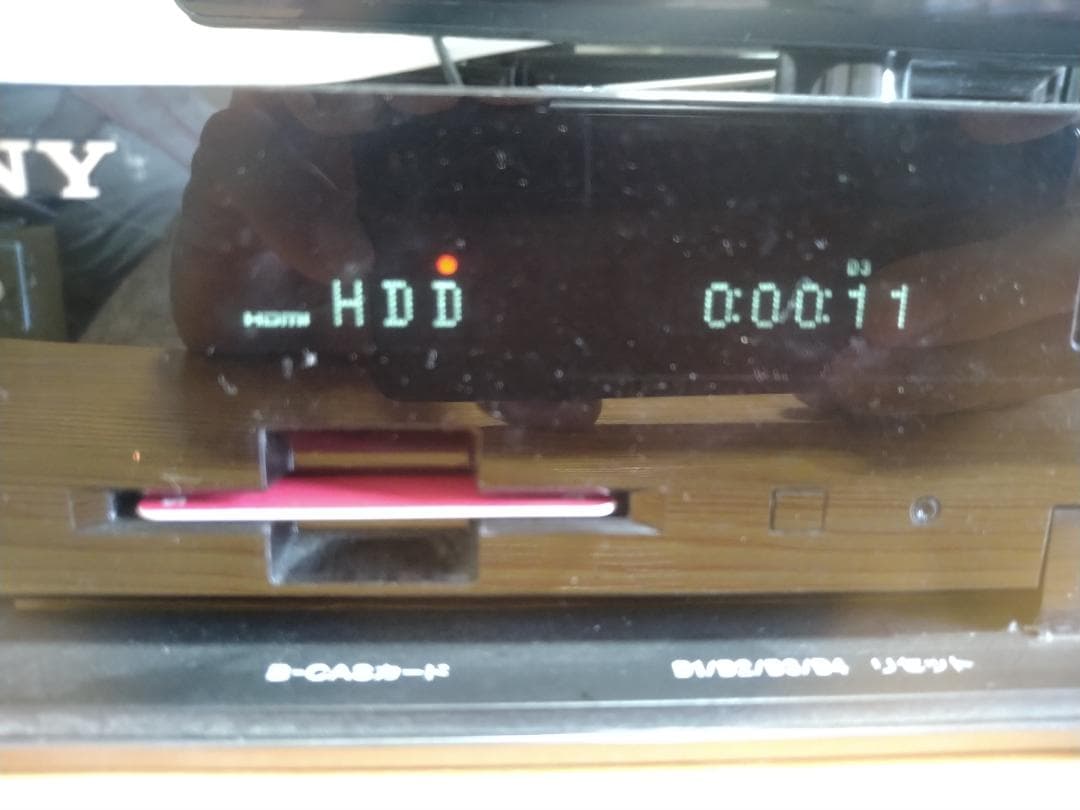 【1点限定】SONY ブルーレイレコーダー BDZ-RX50 2TB換装