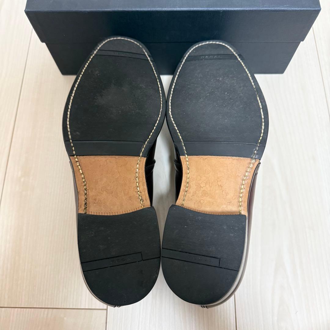 【数回使用！】リーガル　パターンオーダー　モンクストラップ　25.5