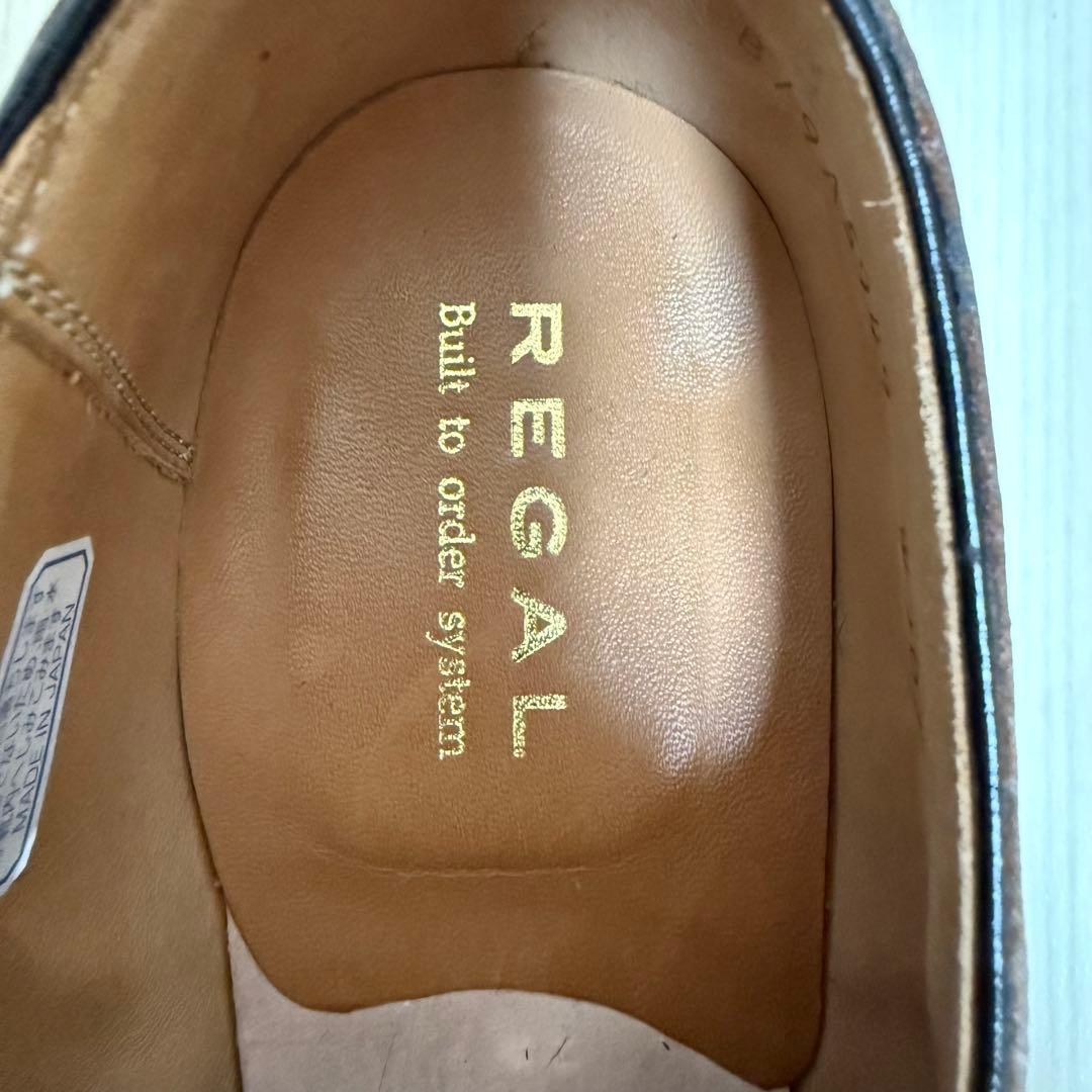 【数回使用！】リーガル　パターンオーダー　モンクストラップ　25.5