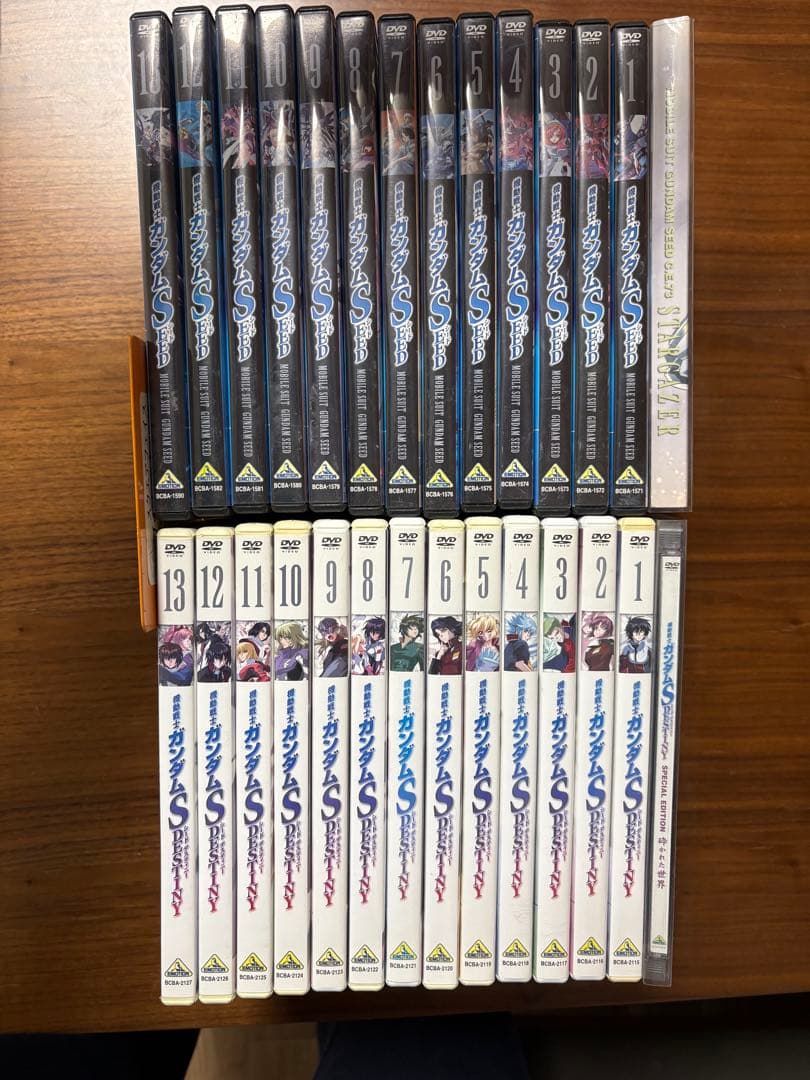 機動戦士ガンダムseed & seed Destiny DVD全巻