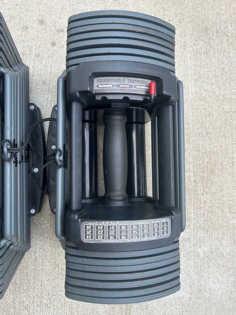 可変式ダンベル 26kg TOPFILM 2つ　パワーブロック　ダンベル