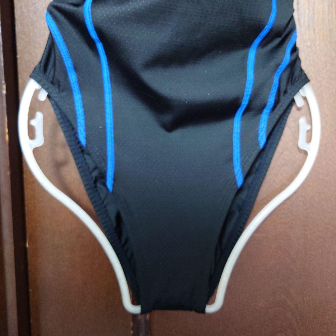 XOサイズ 新品未使用 arenaスポーツ用水着 黒/青 ハイカット レディース