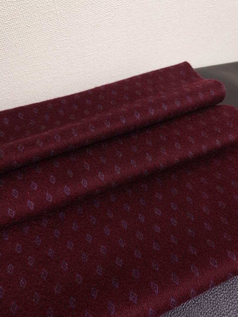 ロロ ピアーナ　Loro Piana　マフラー　ストール　小紋柄　カシミヤ