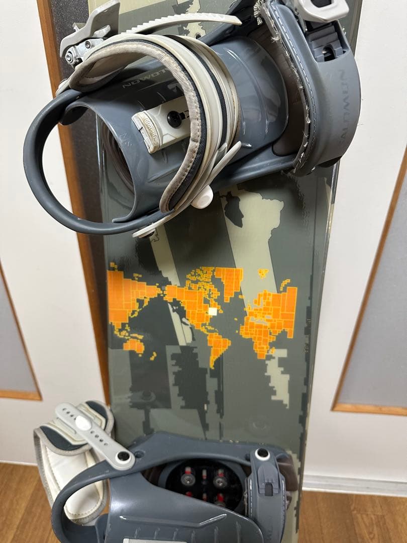 2セットSALOMON prospectスノー ボード151cmビンディング付き