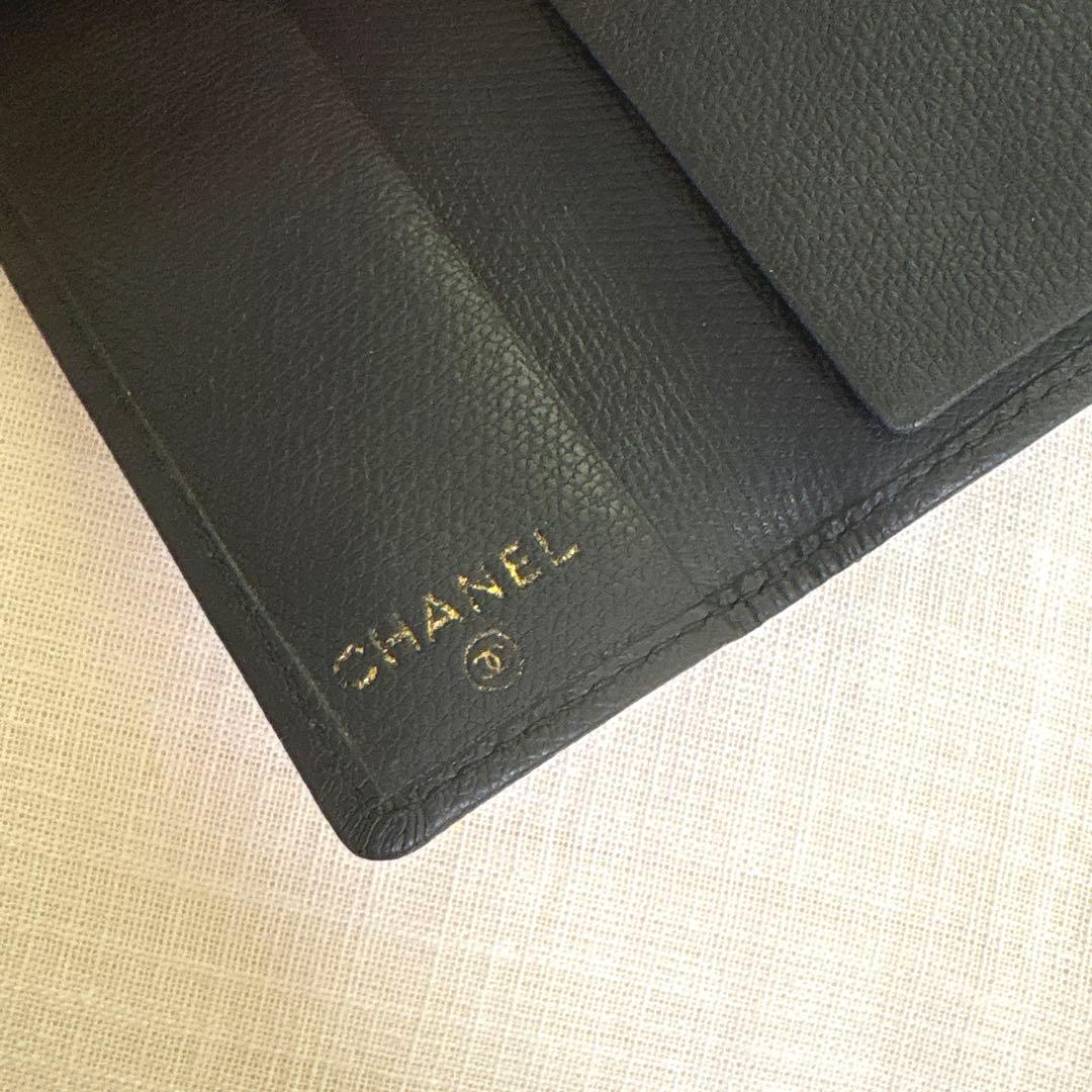 CHANEL シャネル ブラック　レザー　キーケース