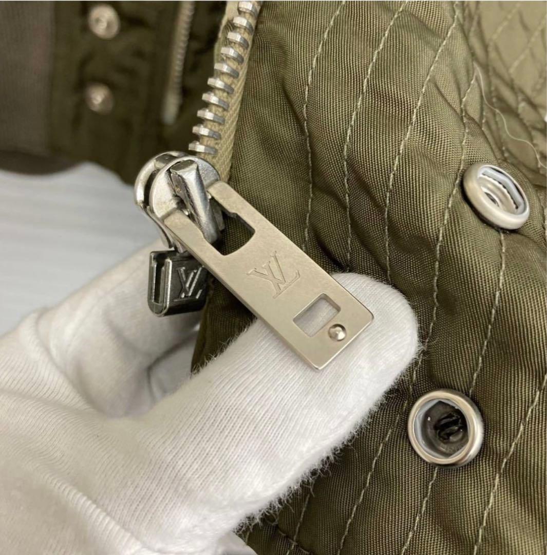 ルイヴィトンLOUIS VUITTONビーバーフォックス毛皮 N-2Bミリタリー