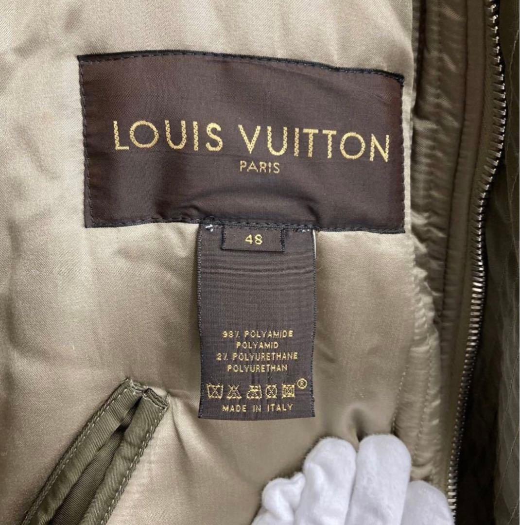 ルイヴィトンLOUIS VUITTONビーバーフォックス毛皮 N-2Bミリタリー