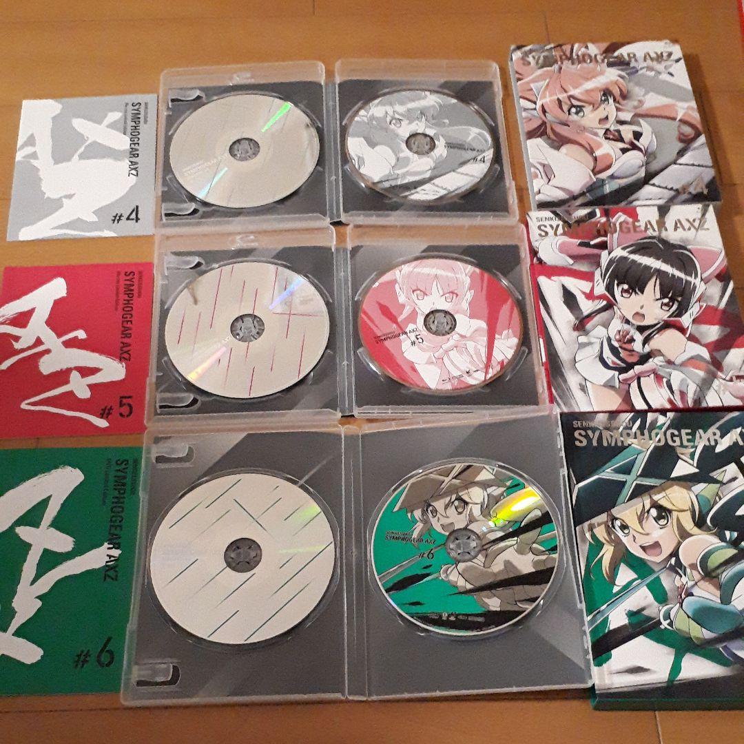 戦姫絶唱シンフォギア　AXZ 　1～6 　全巻　DVD　ブルーレイ