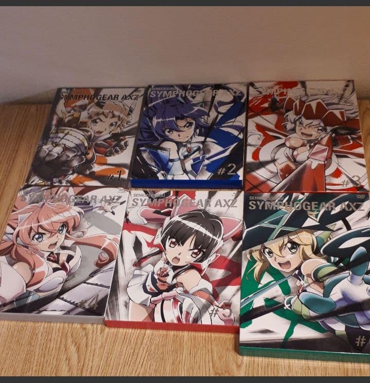 戦姫絶唱シンフォギア　AXZ 　1～6 　全巻　DVD　ブルーレイ