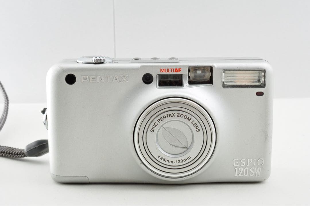 動作確認済　PENTAX ESPIO 120SW シルバー ペンタックス