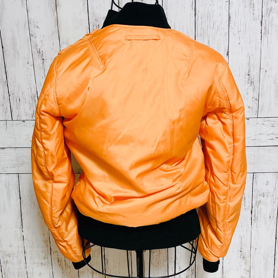 【美品】ALPHA MA-1 フライトジャケット XS USA製 希少サイズ
