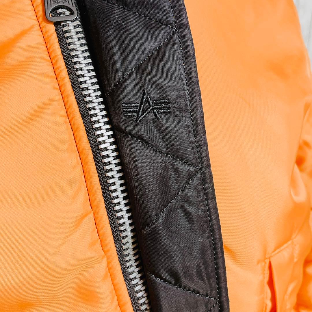 【美品】ALPHA MA-1 フライトジャケット XS USA製 希少サイズ