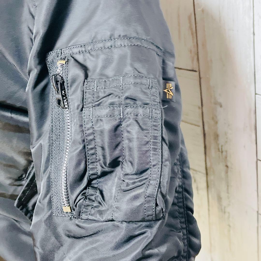 【美品】ALPHA MA-1 フライトジャケット XS USA製 希少サイズ