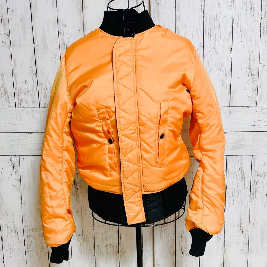 【美品】ALPHA MA-1 フライトジャケット XS USA製 希少サイズ