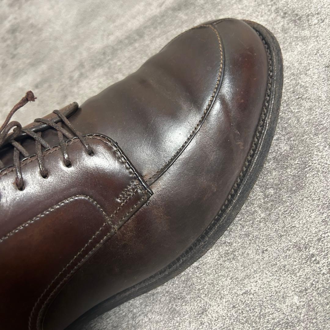 シップス別注　Alden オールデン　コードバン Vチップシューズ　8 1/2