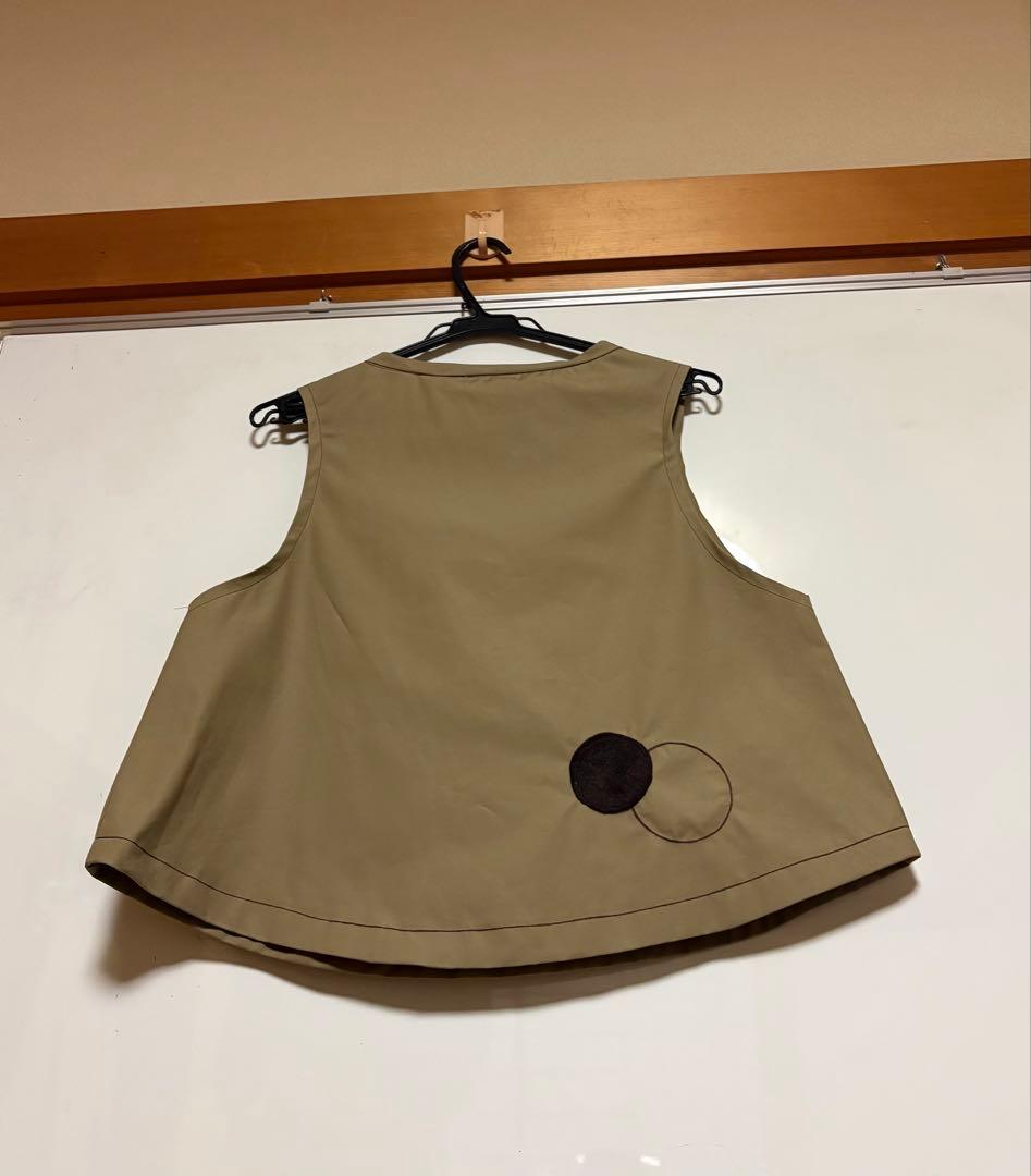 週末のお値下げ　ハンドメイドのベストとパンツ　センソユニコ風