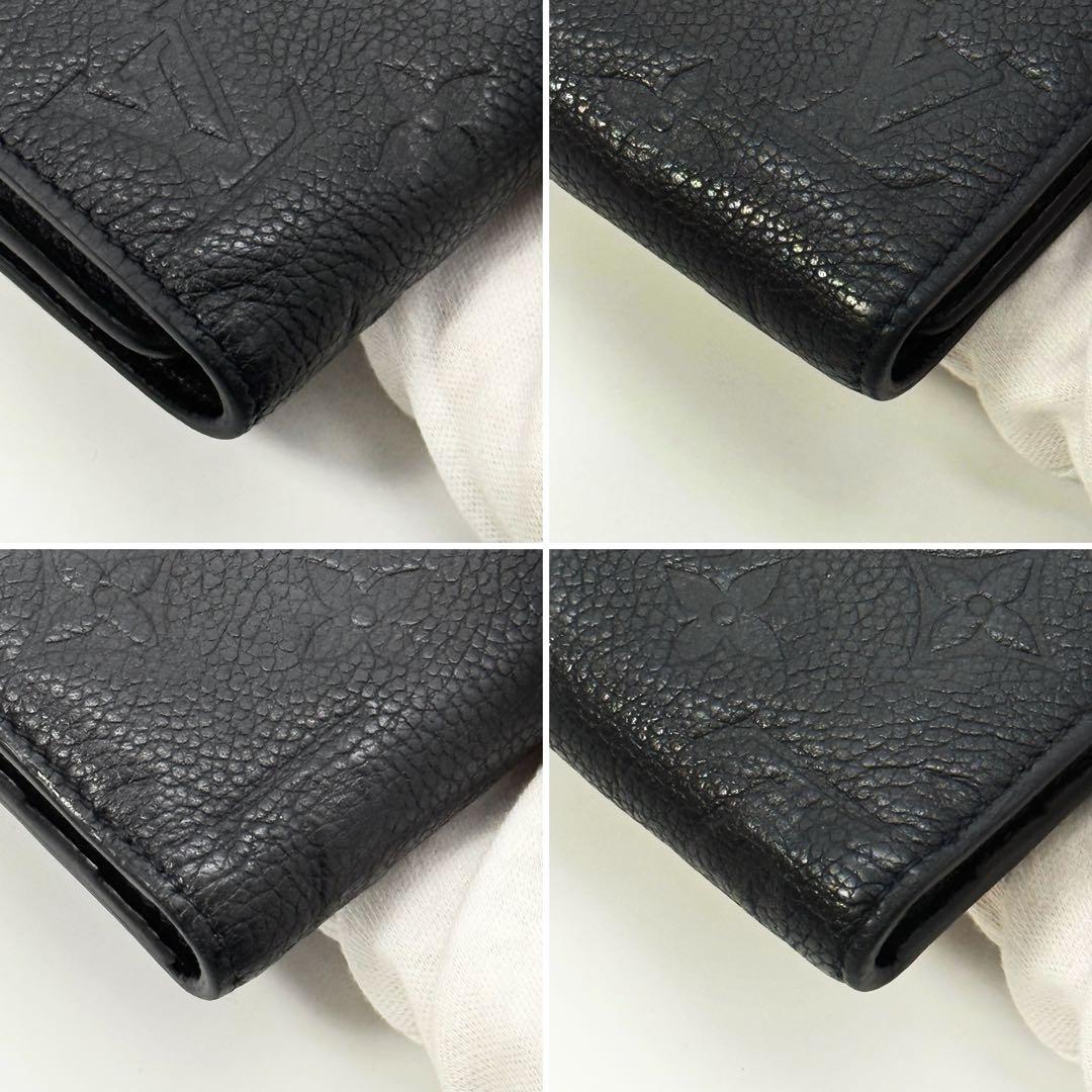 美品 希少✨ルイヴィトン モノグラムアンプラント ヴィルトゥオーズ 長財布 濃紺