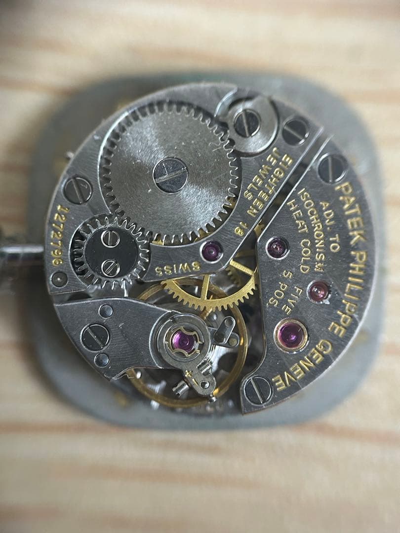 l*n様 OS-96 PATEK PHILIPPE 手巻き時計 金無垢ムーブメン