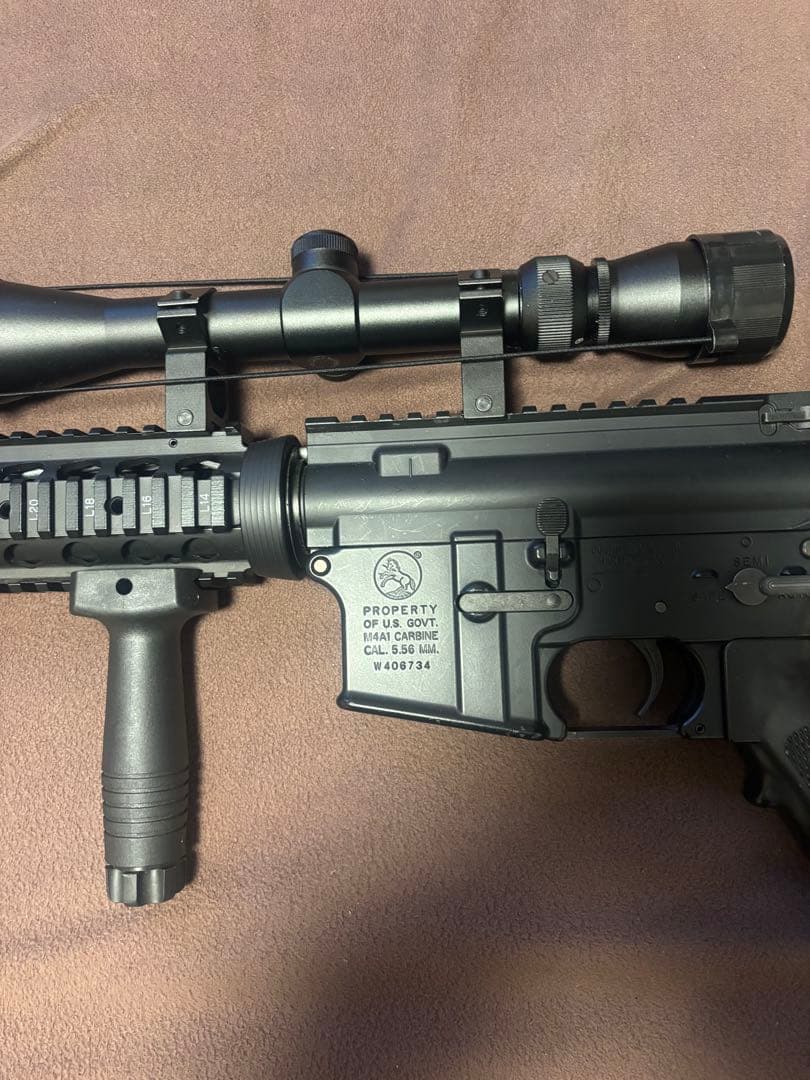 フルセット‼️東京マルイSOPMOD M4 次世代スコープ付きマガジン2個付き