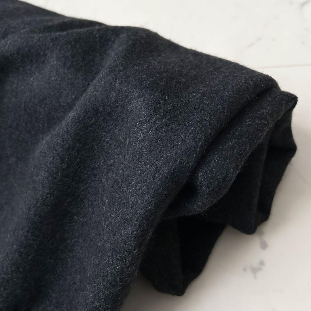 極美品 ノーブル カシミヤ100% オリジナルカシミヤストール グレー