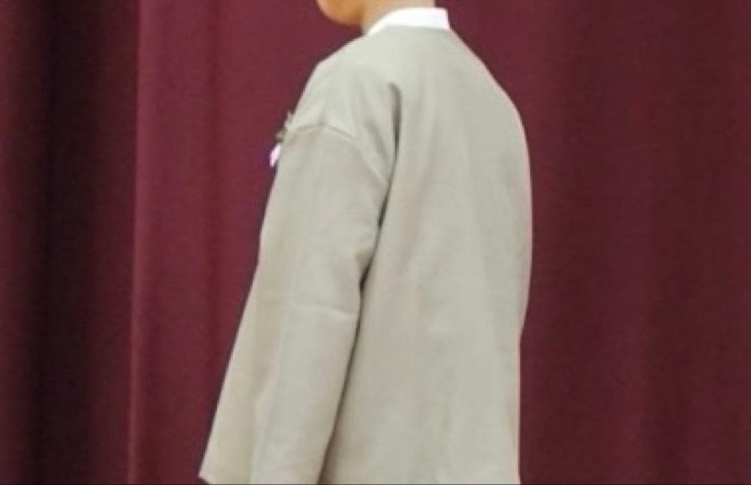 【riziere】ノーカラージャケットセットアップ　4点セット　コサージュ付き