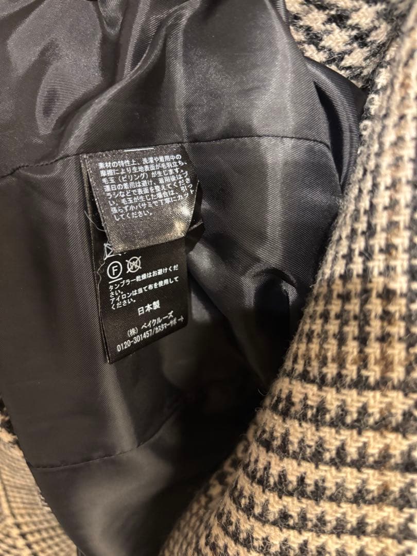 L'Appartement LISIERE チェックWコート