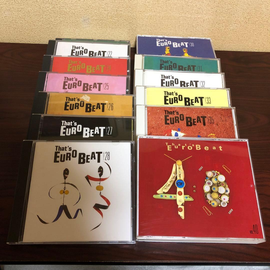 CD☆33枚／ザッツ・ユーロビート／アルファレコード