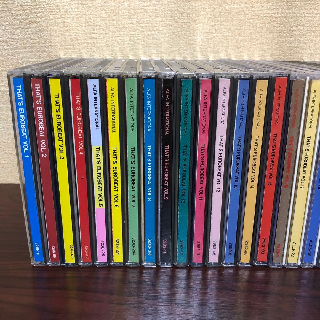 CD☆33枚／ザッツ・ユーロビート／アルファレコード