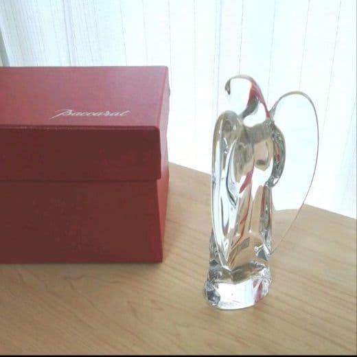 バカラ Baccarat クリスタル Angel 天使像 少々難あり エンジェル