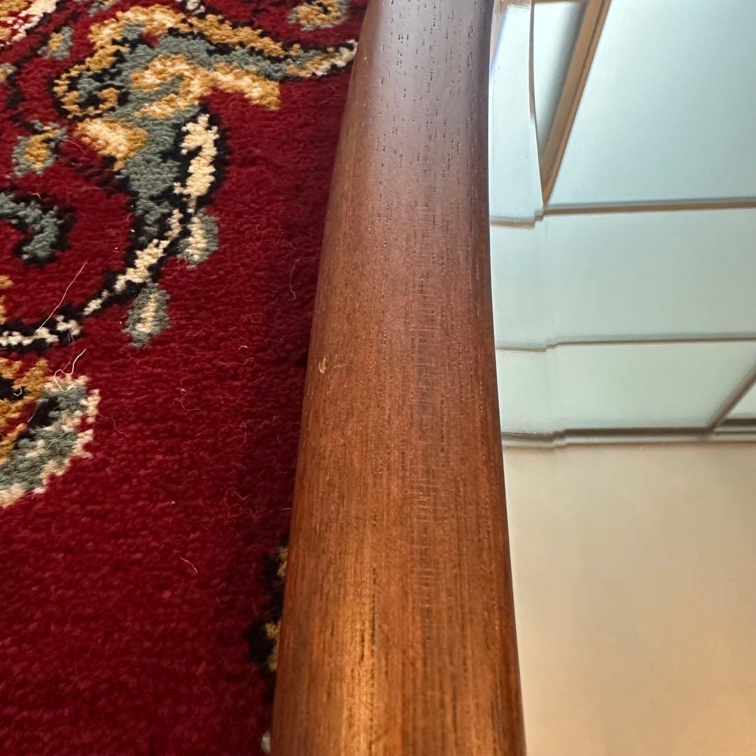 80s vintage karimoku カリモク 楕円型 オーバル ミラー