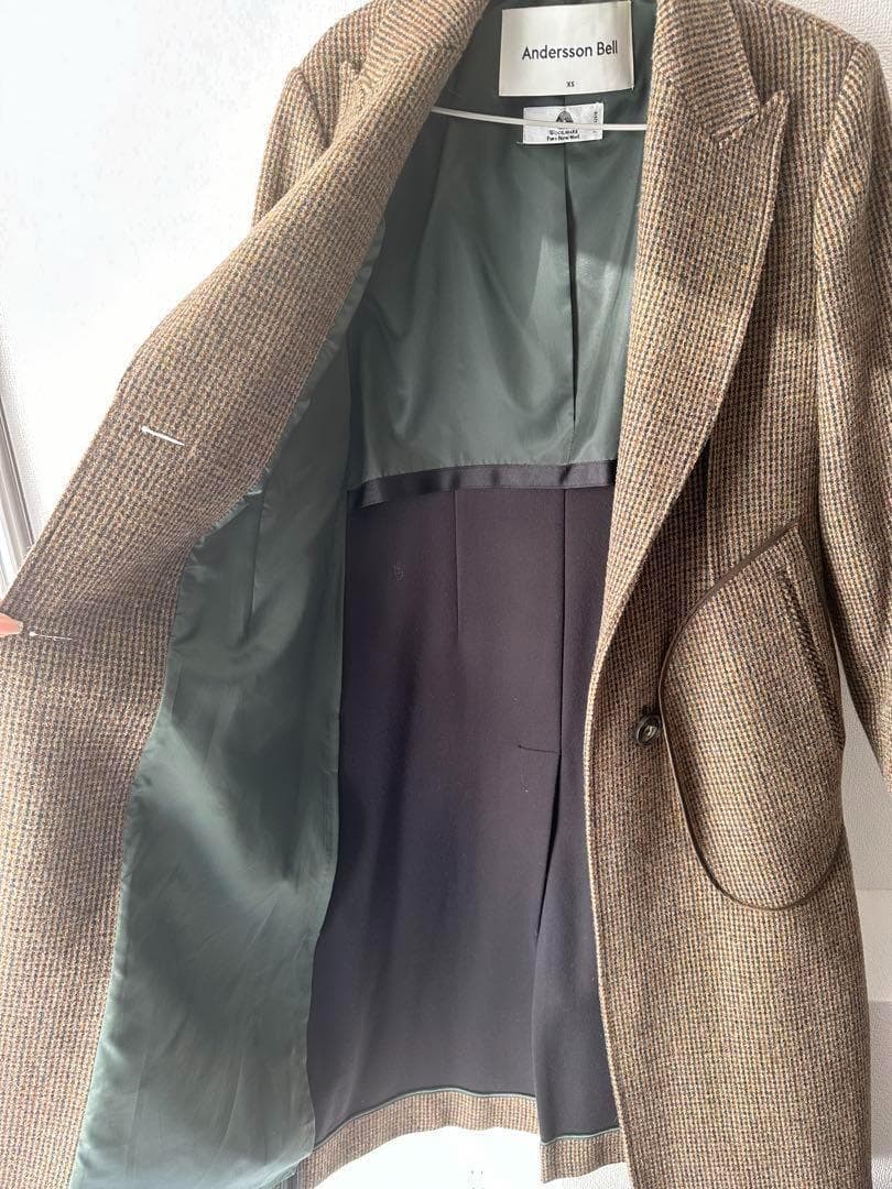 ANDERSSON BELL アンダーソンベル　チェック コート　韓国ブランド