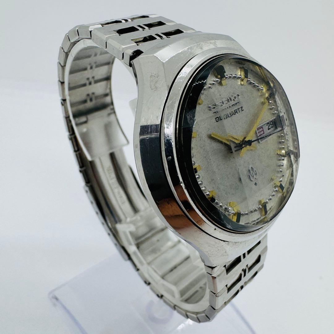 ✨セイコー✨初期クオーツ✨3803-7060✨デイデイト✨カットガラス✨腕時計✨