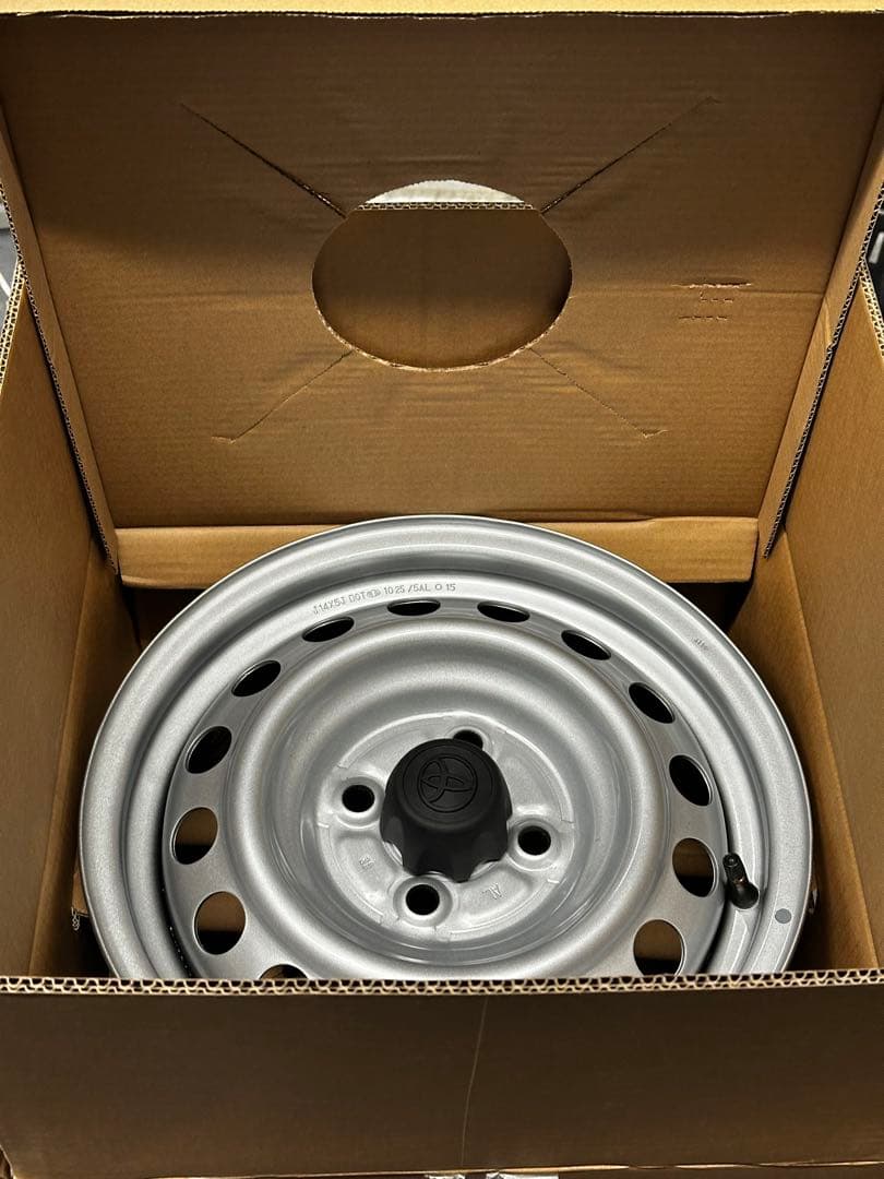 プロボックス純正ホイール　新車外し　未使用　4本セット　5J×14インチ