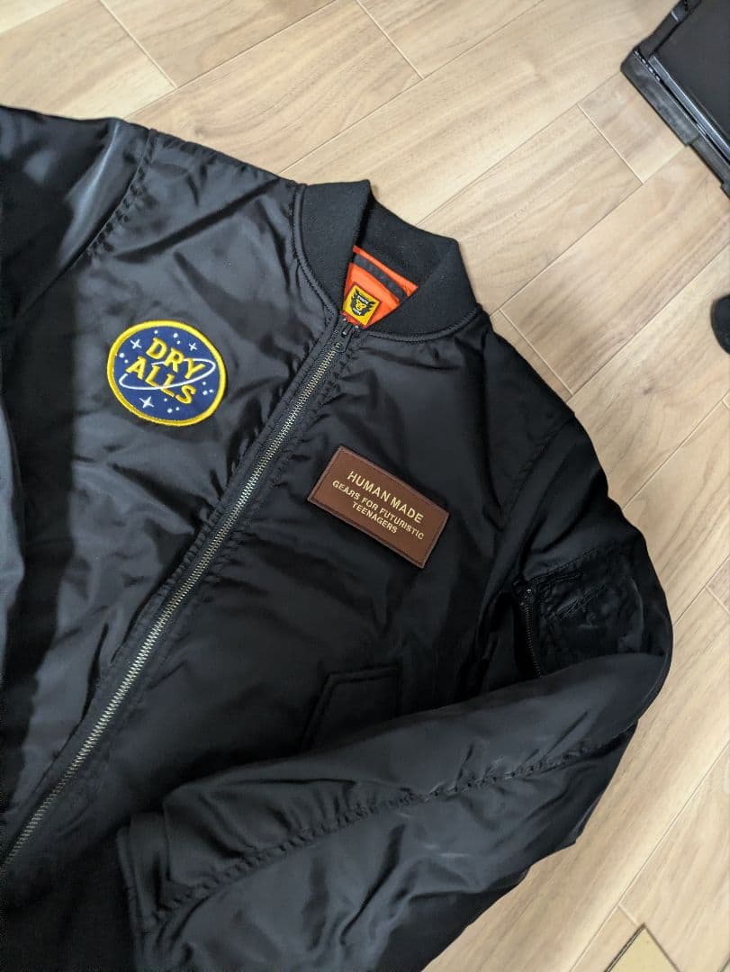 HumanMade DRY ALLS MA-1フライトジャケット s